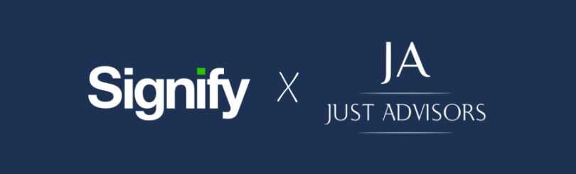 JUST Advisors-მა იურიდიული მომსახურების დოკუმენტები Signify-ს მეშვეობით გააციფრულა